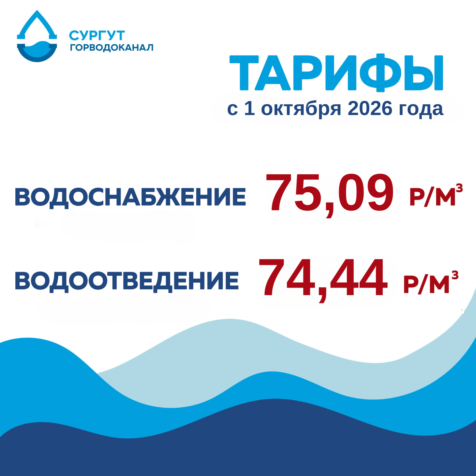  Об изменении тарифа на коммунальные услуги