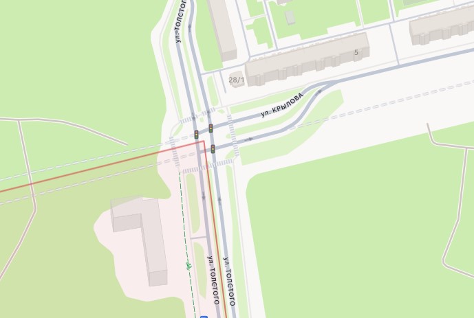 Подключение к водоснабжению дома на пересечении улиц Крылова и Толстого